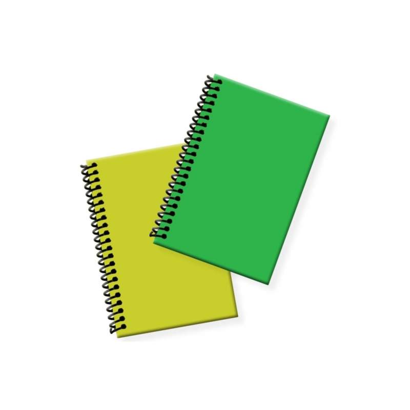 Hera A4 Spiralli Defter Plastik Kapak Helezon Kareli 72 Yaprak Dfn-0264 72/4 (6 Lı Paket)