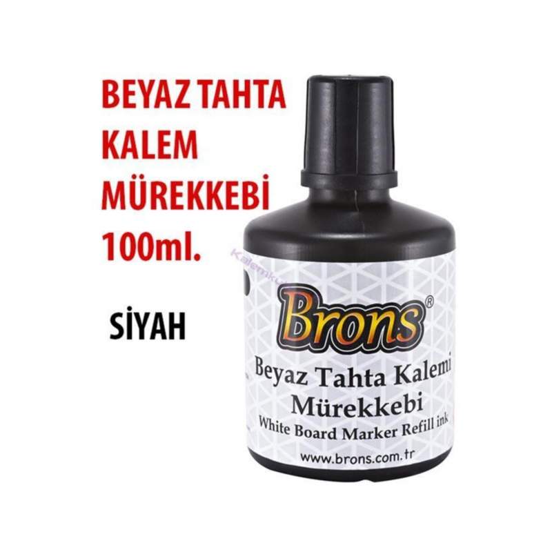 Br-353 Tahta Kalem Mürekkebi 100 ml Siyah