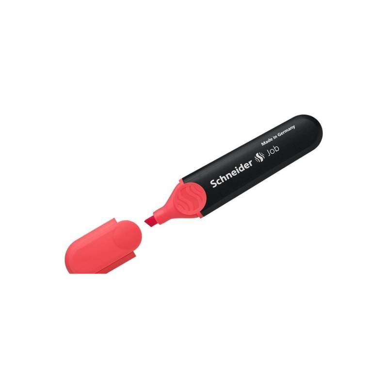 Job 150 Fosforlu Işaretleme Kalemi Neon Kırmızı