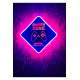 Gamer Zone Neon Şerit Ledl Ve 3çip Şerit Ledli Mdf Tablo