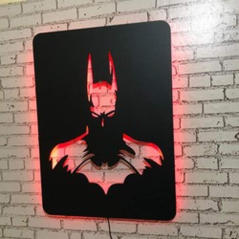 Batman Ledli Ahşap Tablo