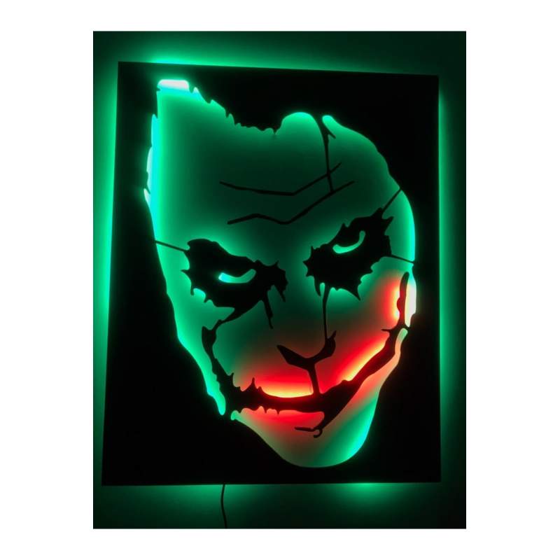 Joker Led Işıklı Tablo