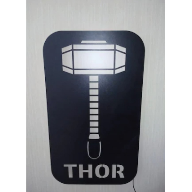 THOR Ledli Ahşap Tablo