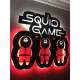 Squid Game Askerler LED Işıklı Tablo