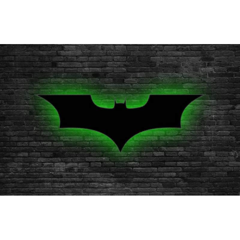 LEDLİ BATMAN AHŞAP TABLO