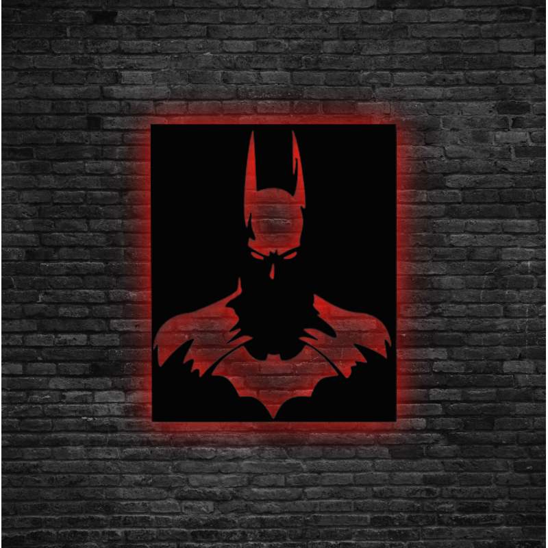 Batman Ledli Ahşap Tablo
