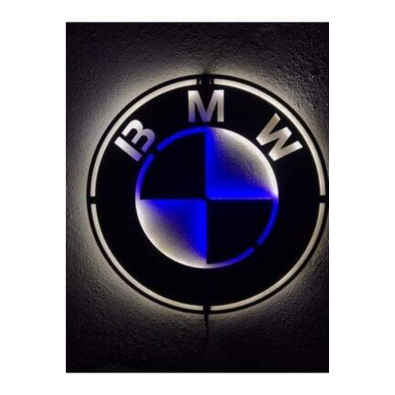 Bmw Logo Işıklı Tablo