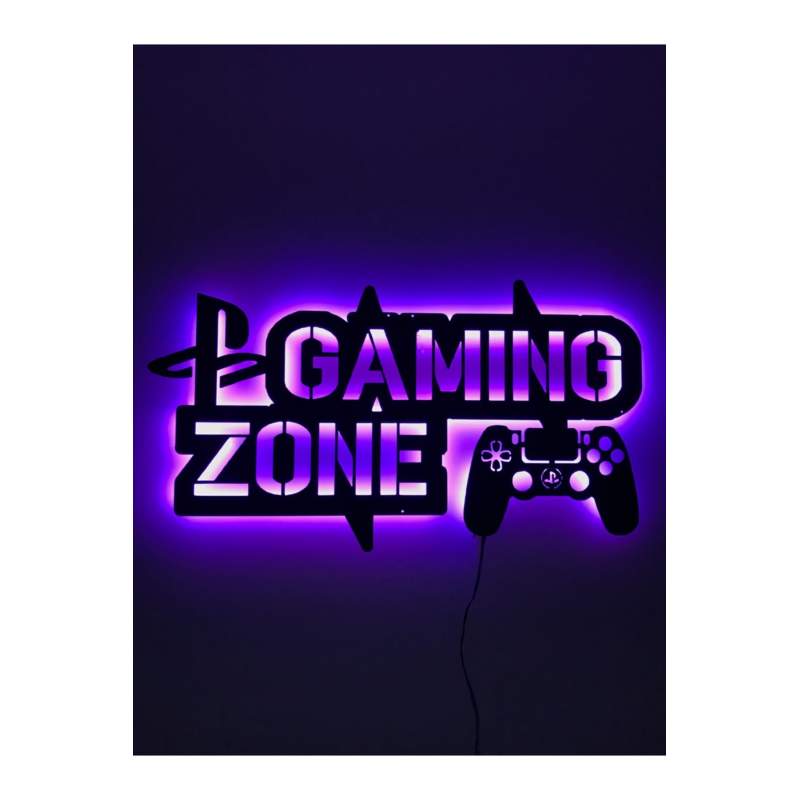 Gaming Zone RGB Tasarımlı Işıklı Tablo