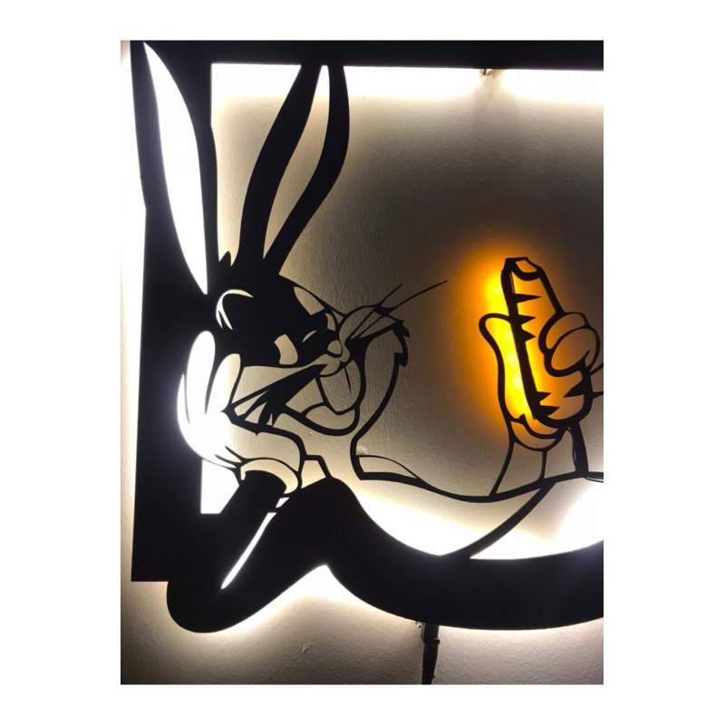 Bugs Bunny Işıklı Tablo