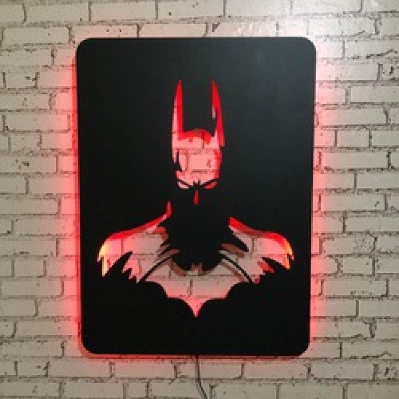 Batman Ledli Ahşap Tablo