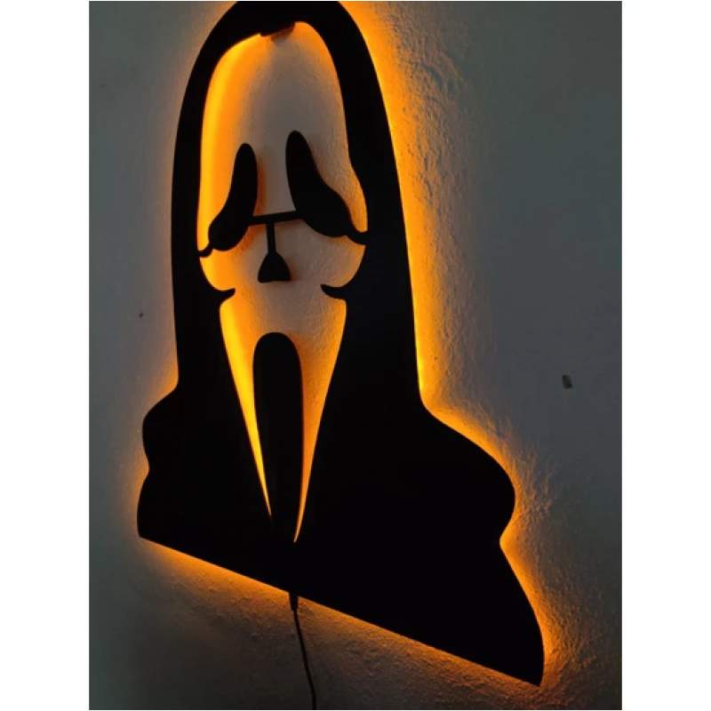 Scream Çığlık LED Işıklı Tablo