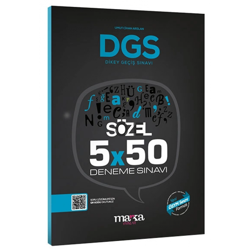 Marka DGS Sözel 5x50 Deneme Sınavı Tamamı PDF Çözümlü Açıklanan Yeni Müfredat
