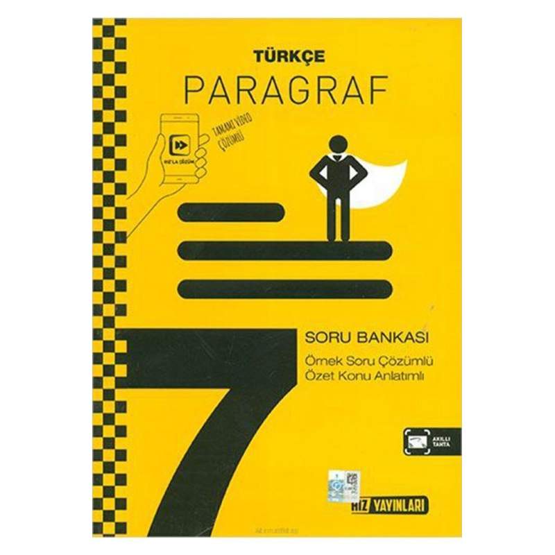 7. Sınıf Türkçe Paragraf Soru Bankası Yeni
